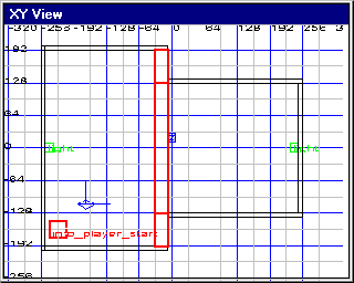 the floorplan with doorway brushes selected