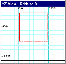 YZ View - Drawing brush