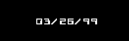 Console display - Date