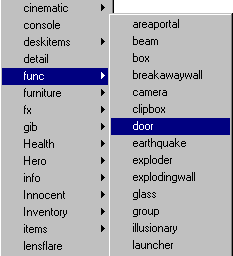 selecting func > door