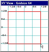 XY 2D view - Drawing a brush